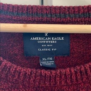 Maroon American Eagle Sweater
